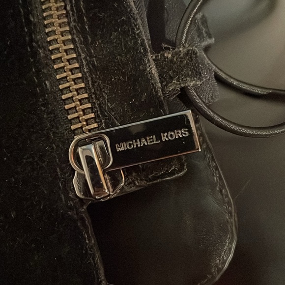 Michael Kors Skye Back Lace Up Over the Knee Boots - Picture 5 of 7